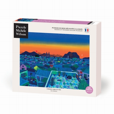 <b>Hand-cut art wooden jigsaw puzzle of circa 500 pieces -