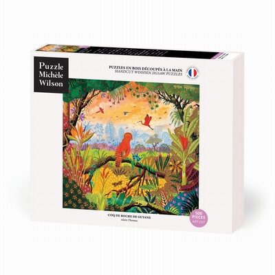 <b>Puzzle d'art en bois de 500 pièces environ, découpé à la