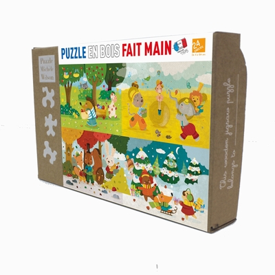 <b>Michele Wilson jigsaw puzzles are fun, educational, and