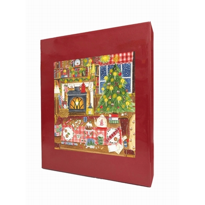 <b>Hand-cut art wooden jigsaw puzzle of circa 500 XL pieces