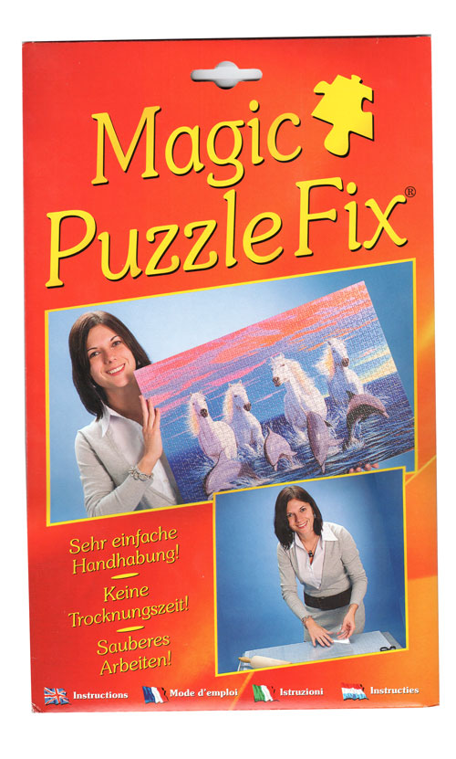 Puzzle-Kleber: MAGIC PUZZLE FIX selbstklebende Folie, NEU!!! in