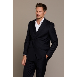 Costume croisé by spontini  - Veste semi-entoilée, avec un
