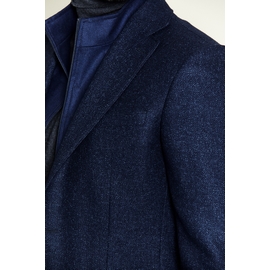 Veste en laine by Spontini pour homme. - légérement épaulé,