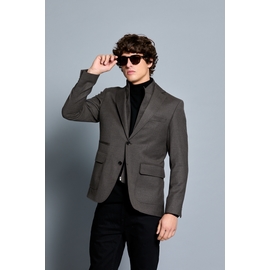Veste en laine by Spontini pour homme. - légérement épaulé,