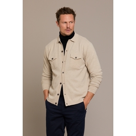 Chemise en maille by spontini  - Chemise en maille boutonné