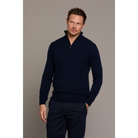 Pull demi zip, by spontini  - Composition : 100% cachemire -