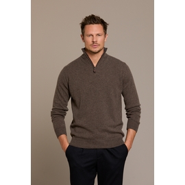 Pull demi zip, by spontini  - Composition : 100% cachemire -