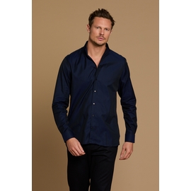 Chemise twill 100% coton by Spontini pour homme. - Manches
