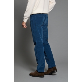 Pantalon velours By Spontini - cinq poches - fermeture par