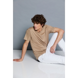 Tee-shirt by Spontini pour homme.  - Col rond - Manches