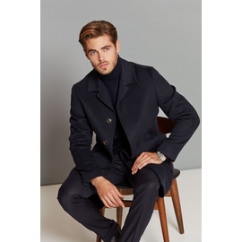Manteau by Spontini - Semi-doublé, avec 2 poches plaquées et