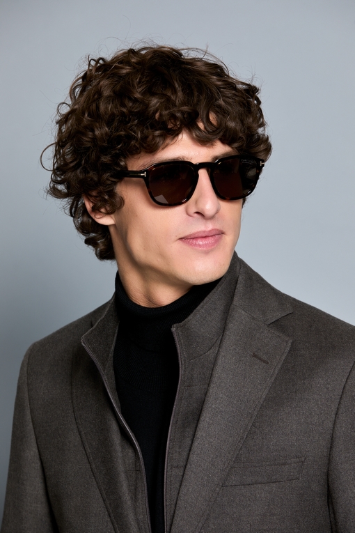 Veste en laine by Spontini pour homme. - légérement épaulé,