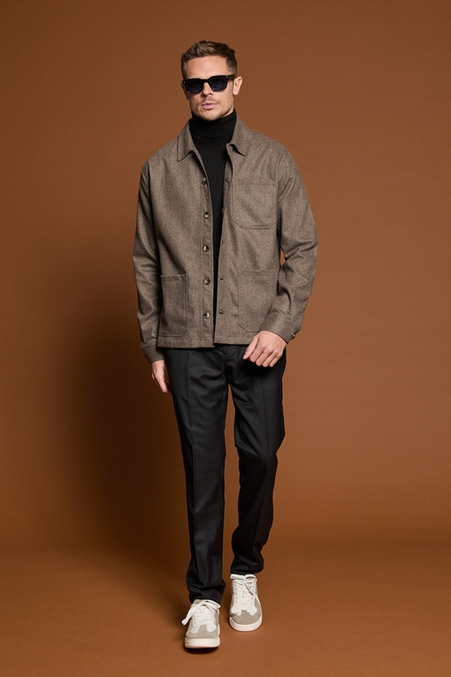 Surchemise, by Spontini - composée majoritairement de laine