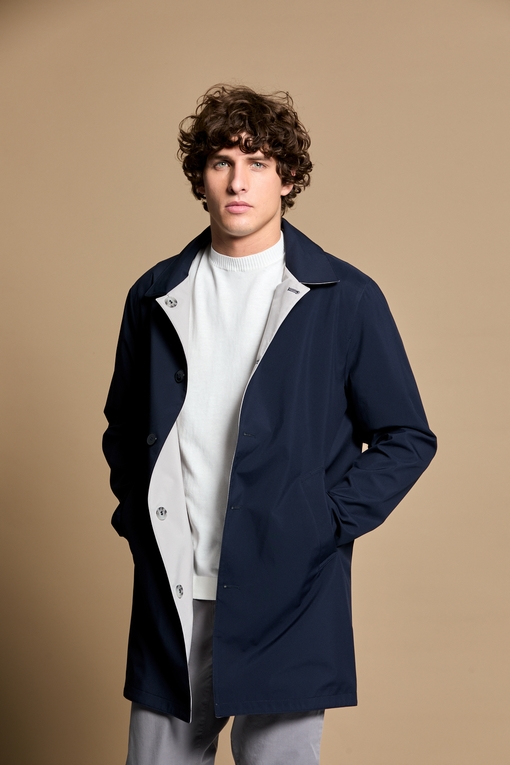 Imper reversible by Spontini - Coupe droite dotée d'une