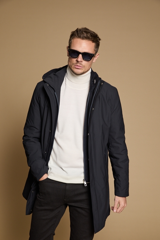 Parka by Spontini - Coupe droite - Fermeture par boutons