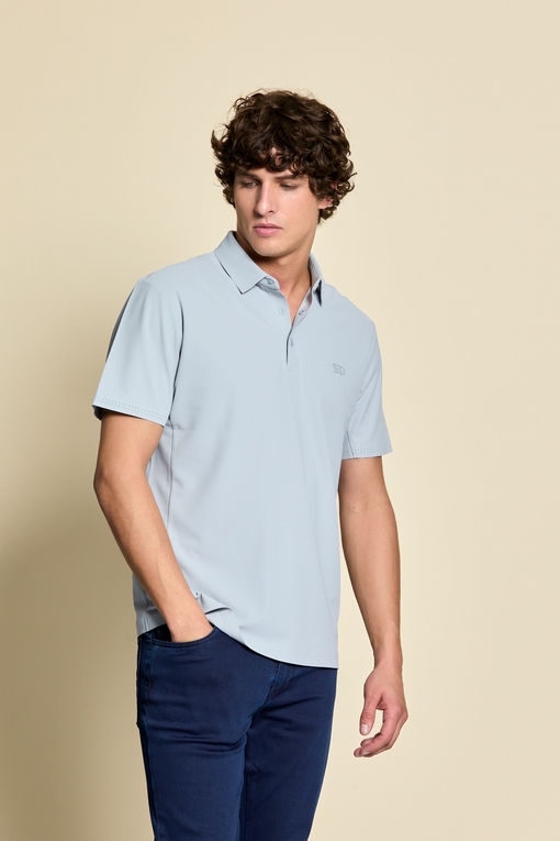 Jeans By Spontini - cinq poches - fermeture par zip - Jacron