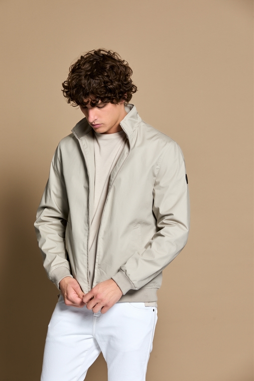 Blouson zippé en 100% coton by Spontini pour homme -Tissu