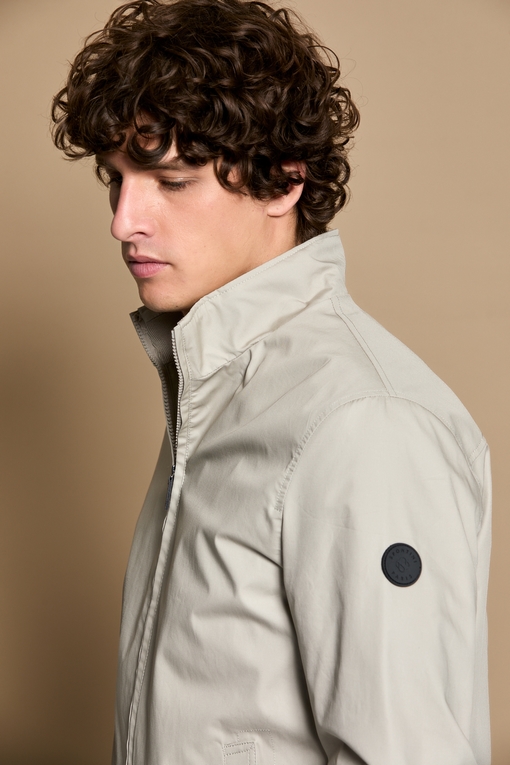 Blouson zippé en 100% coton by Spontini pour homme -Tissu