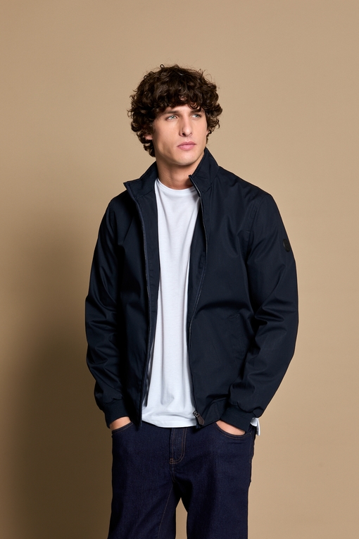 Blouson zippé en 100% coton by Spontini pour homme -Tissu