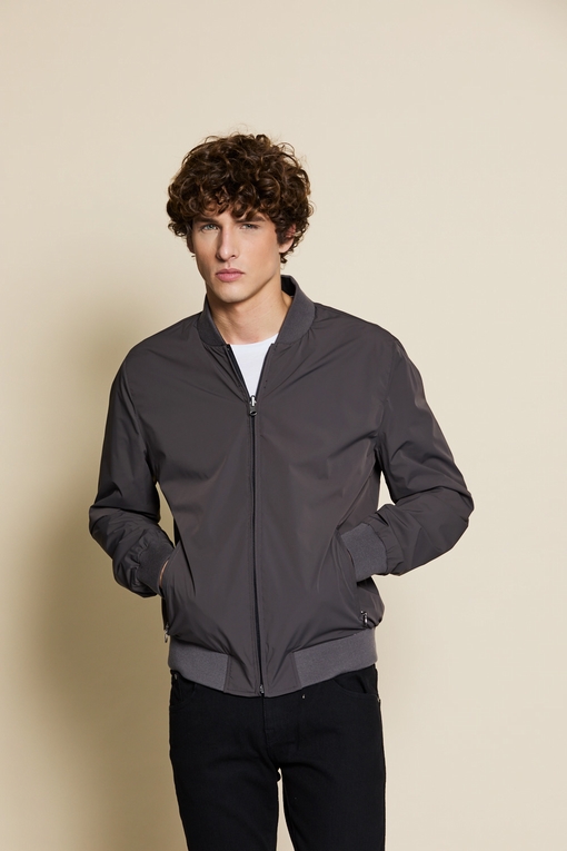 Blouson zippé en coton by Spontini, pour homme - fermeture
