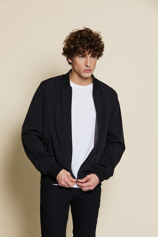 Blouson zippé en coton by Spontini, pour homme - fermeture
