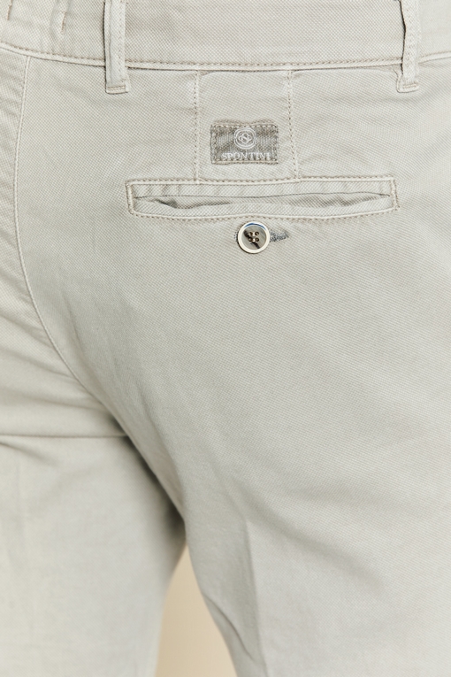 Pantalon slim en coton stretch by Spontini pour homme. - En