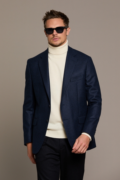 Veste en laine by Spontini pour homme. - légérement épaulé -
