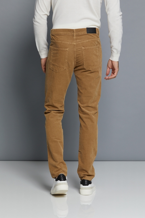 Pantalon By Spontini - cinq poches - fermeture par zip -