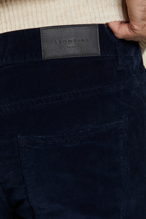 Pantalon By Spontini - cinq poches - fermeture par zip -