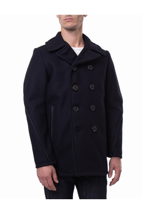 32'' MELTON WOOL PEACOAT