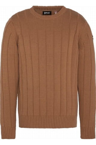 LARGE RIBS KNIT SWEATER LARGE RIBS KNIT SWEATER