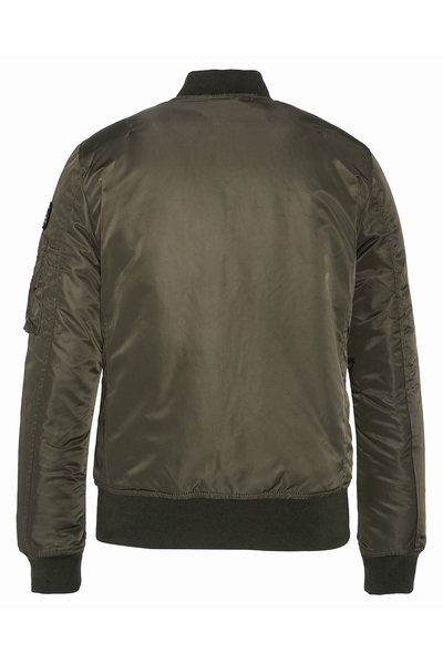 BOMBER JACKET - SCHOTT USA - ARMY KHAKI - 2