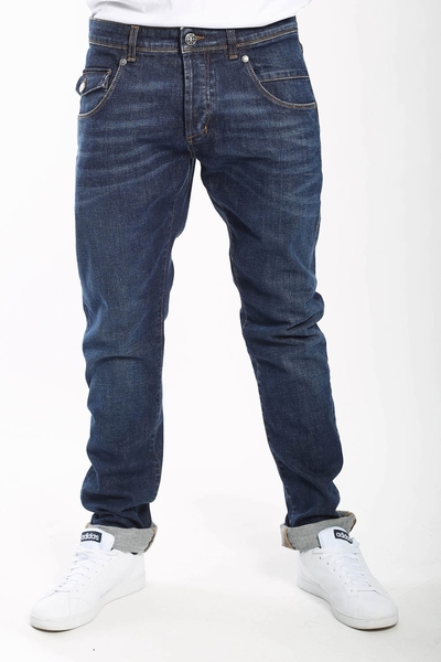 JOHAN STRAIGHT TAPERED FIT - AMSTERDENIM - TR BLUE - 1