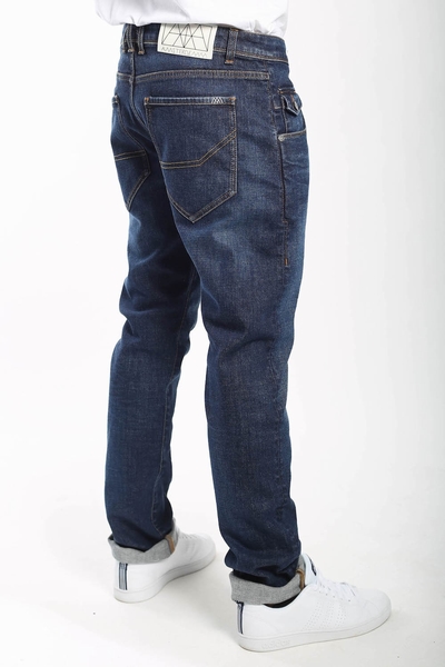 JOHAN STRAIGHT TAPERED FIT - AMSTERDENIM - TR BLUE - 2