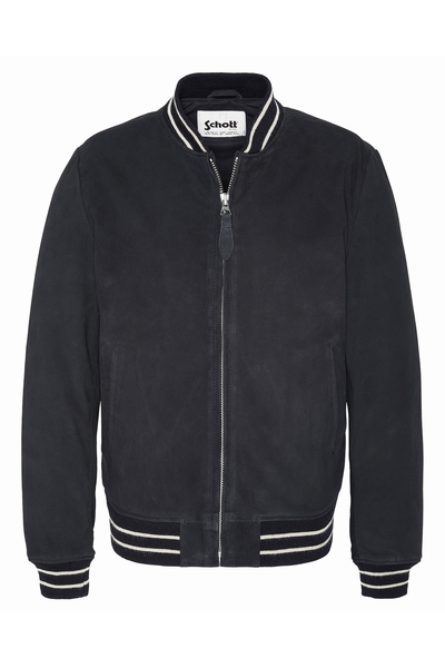 Schott N.Y.C. F1832 Men's Fleece Lined Sweater Jacket