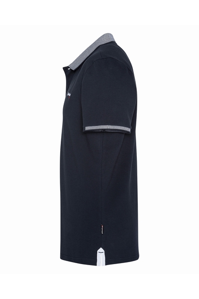 POLO SHIRT - SCHOTT USA - NAVY - 2
