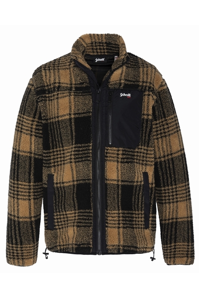 Men's Fleece Lined Sweater Jacket F1832
