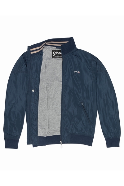 SPORTY JACKET - SCHOTT USA - OCEAN - 2