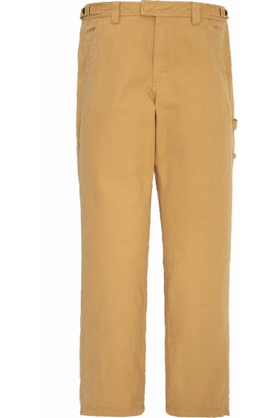 WORKER PANTS IN THICK CANVAS - SCHOTT USA - CAMEL - 1