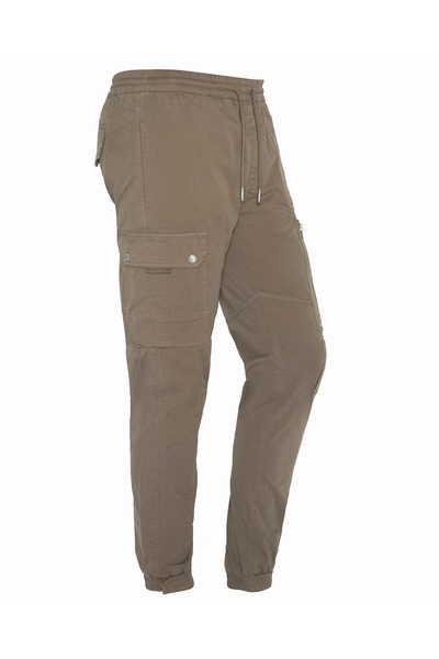ARMY JOGGER PANTS - SCHOTT USA - LIGHT KHAKI - 2