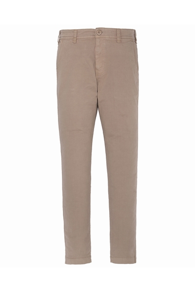 4 POCKETS CASUAL PANTS - SCHOTT USA - BEIGE - 1