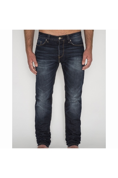 SLIM FIT DENIM PANTS - SCHOTT USA - USED - 2