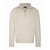 1/2 ZIPPED RIBBED SWEATER OFF WHITE SCHOTT USA