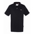 SHORT SLEEVE POLO SHIRT BLACK SCHOTT USA