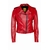WOMEN'S LAMBSKIN PERFECTO RED SCHOTT USA