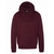 HOODY SWEATSHIRT BURGUNDY SCHOTT USA