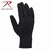 BLACK TOUCH SCREEN GLOVES BLACK ROTHCO