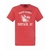 TEE-SHIRT IN JERSEY CORAL SCHOTT USA