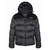 PADDED HOODED JACKET ANTHRACITE SCHOTT USA