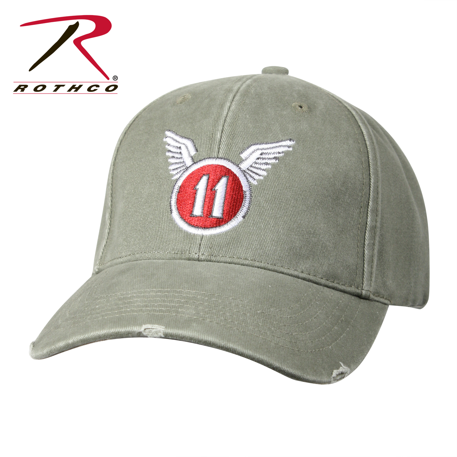 VINTAGE DELUXE INSIGNIA CAP - ROTHCO - 11TH AIRBONE